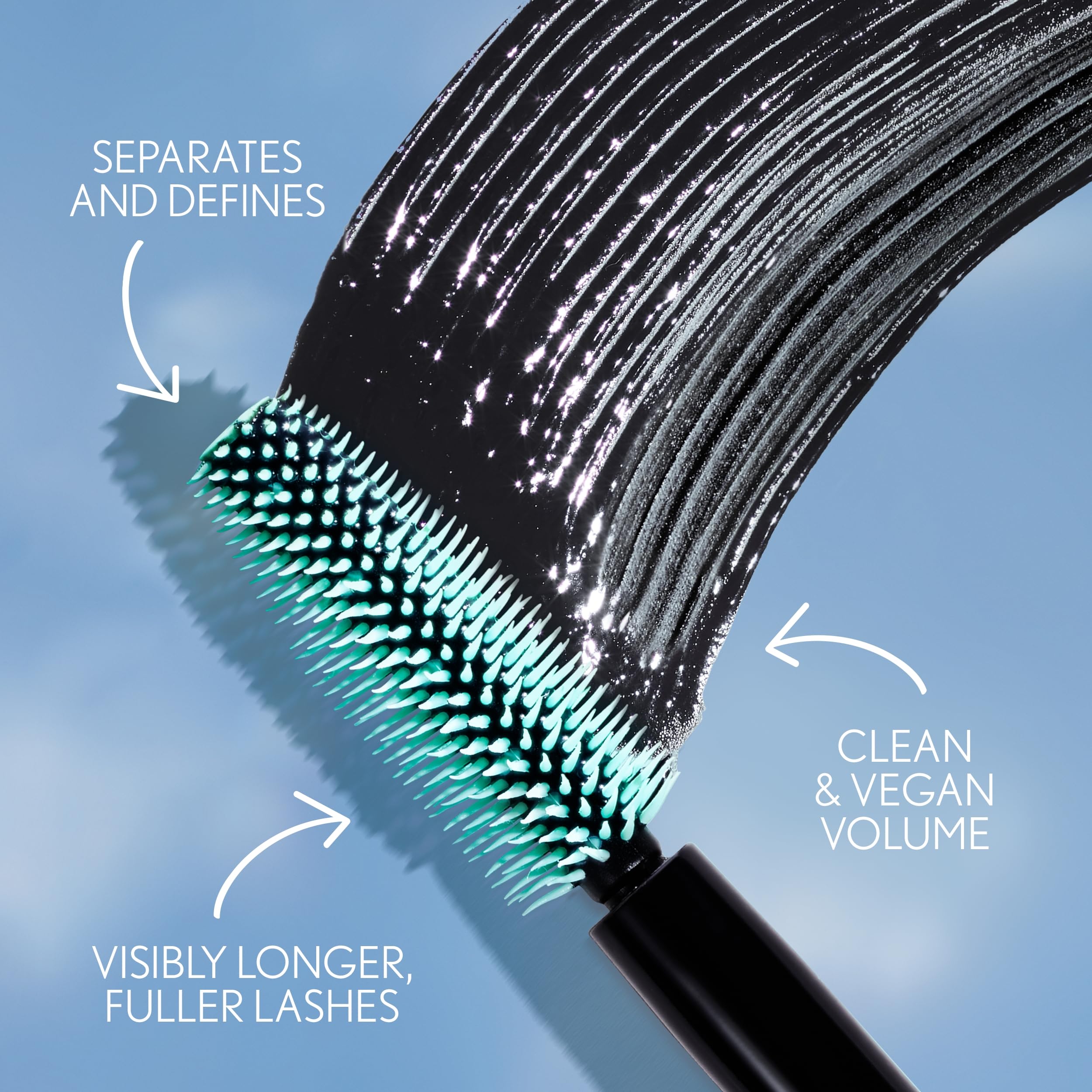 CoverGirl Lash Blast Clean Volume Mascara, Vegan Formula, Volumizing, Smudge-Proof, Very Black, 1 Count